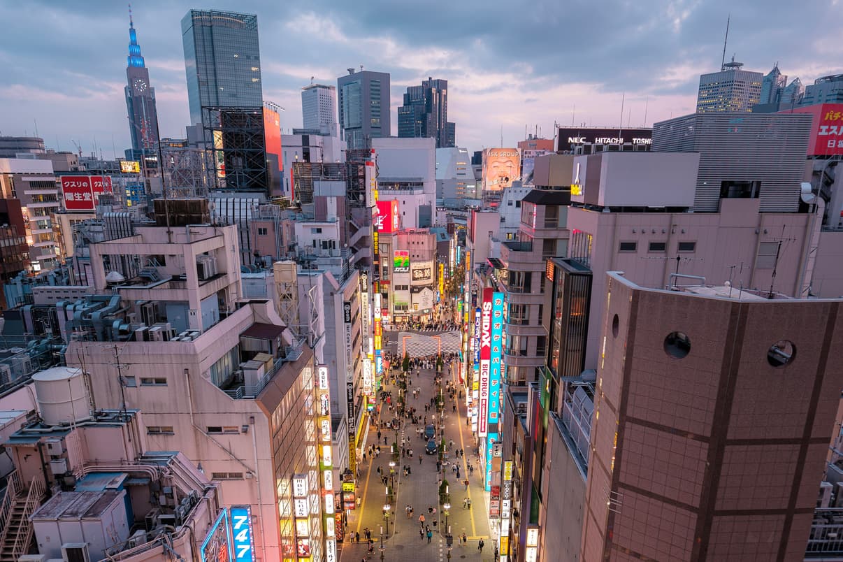 Shinjuku. Tokyo, Japan.