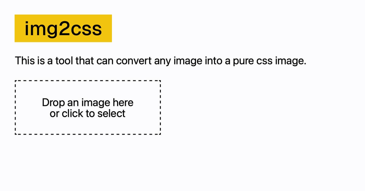 img2css